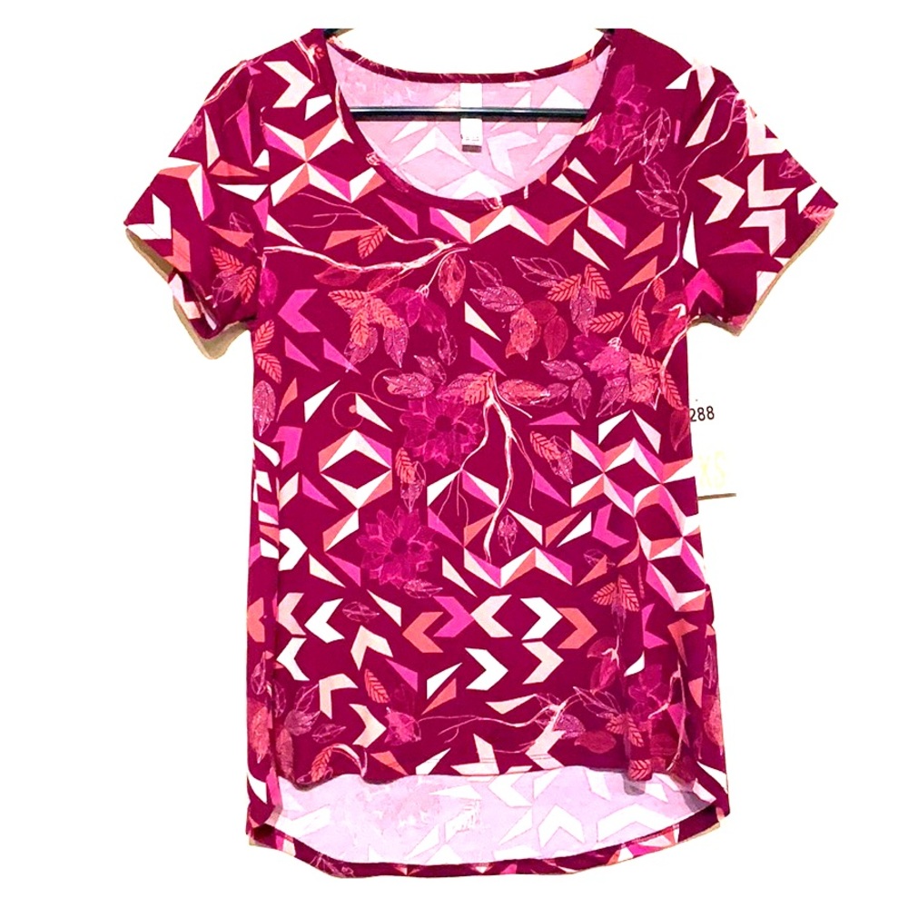 Purple lularoe classic T